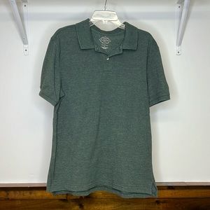 St. John’s Bay Legacy Polo Green Cotton Blend- M